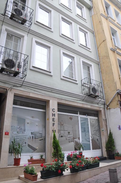 Chef Apartments Стамбул Экстерьер фото